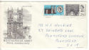 1966-02-28 Westminster Abbey Eltham wavy FDC (52272)