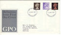 1967-06-05 Definitive Stamps Windsor FDC (52281)