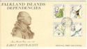 1985-11-04 Falkland Is Dep Early Naturalists FDC (52311)