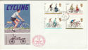 1978-08-02 Cycling Stamps Forces PO 961 cds Ltd FDC (52462)