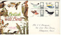 1966-08-08 British Birds Stamps Margate cds FDC (52530)