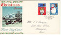 1966-12-01 Christmas Stamps Margate cds FDC (52543)