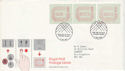 1984-05-01 Postage Labels Windsor FDC (52808)