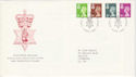 1991-12-03 N Ireland Definitive Stamps Belfast FDC (52888)