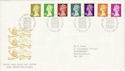 1991-09-10 Definitive Stamps Windsor FDC (52892)