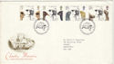 1982-02-10 Charles Darwin Stamps Shrewsbury FDC (52907)