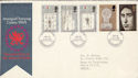 1969-07-01 Investiture Stamps Caernarvon FDC (52927)