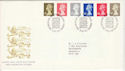 1993-10-26 Definitive Stamps Bureau FDC (H-53085)