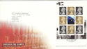 2004-03-16 Letters by Night Bklt Pane T/House FDC (53575)