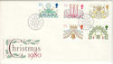 1980-11-19 Christmas Stamps Bureau FDC (53658)