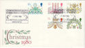 1980-11-19 Christmas Stamps Exhibition Warwick FDC (53661)
