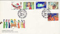 1981-11-18 Christmas Stamps Wembley FDC (53705)