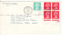 1969-01-06 Definitive Stamps Aberdeen Slogan FDC (53861)