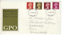 1968-02-05 Definitive Stamps Aberdeen FDI (53872)