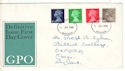 1968-07-01 Definitive Stamps Aberdeen FDI (53889)