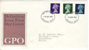 1967-08-08 Definitive Stamps Salisbury FDI (54199)