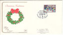 1986-12-02 Christmas Stamp Glastonbury FDC (54605)