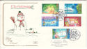 1987-11-17 Christmas Stamps Christleton FDC (54613)