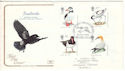 1989-01-17 Bird Stamps Lundy Island Bideford FDC (54623)