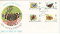 1981-02-24 Guernsey Butterflies Stamps Bureau FDC (54716)