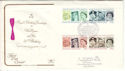 1986-04-21 Queen's 60th 17 Bruton St London W1 FDC (54737)