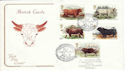 1984-03-06 British Cattle Chillingham FDC (54767)