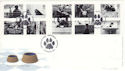 2001-02-13 Cats and Dogs Petts Wood FDC (54821)