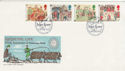 1986-06-17 Medieval Life Stamps Gloucester FDC (55174)