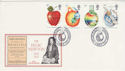 1987-03-24 Isaac Newton Stamps Woolsthorpe FDC (55181)