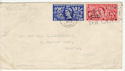 1953-06-03 Coronation Stamps Croydon Slogan FDC (55187)