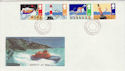 1985-06-18 Safety at Sea Eastbourne FDC (55214)