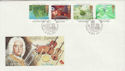 1985-05-14 Composers Europa Stamps Worcester FDC (55216)