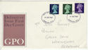 1967-08-08 Definitive Stamps London FDI (55275)