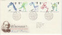 1991-08-20 Dinosaurs Stamps Bureau FDC (55589)