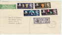 1964-04-23 Shakespeare Stamps Herts cds FDC (55637)