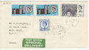 1966-02-28 Westminster Abbey Stamps NW7 cds FDC (55639)