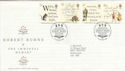 1996-01-25 Robert Burns Stamps Bureau FDC (55736)