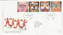 2001-01-16 Hopes for the Future Stamps Bureau FDC (55756)