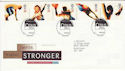 1996-07-09 Olympic and Paralympic Stamps Bureau FDC (55774)