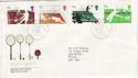 1977-01-12 Racket Sports Stamps Bureau FDC (55790)