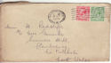 1910-36 KGV Stamps Used on Cover Manchester (55867)