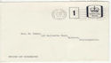 1971 House of Commons Envelope / Pmk (55894)