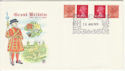 1979-08-28 Definitive Bklt Stamps Windsor FDC (55974)