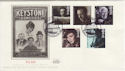 1985-10-08 Keystone Comedies Films Bradford Silk FDC (56024)
