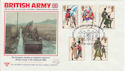 1983-07-06 Army Uniforms Salisbury Silk FDC (56043)