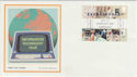 1982-09-08 Information Technology Harrogate Silk FDC (56047)