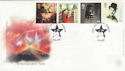 1999-06-01 Entertainers Tale Wembley FDC (56065)