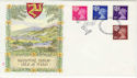 1971-07-07 IOM Definitive Stamps Douglas FDC (56207)