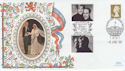 1999-06-15 Royal Wedding Benham Silk FDC (56790)