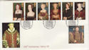 1997-01-21 Henry VIII 450th Anniv Hampton Court FDC (56940)